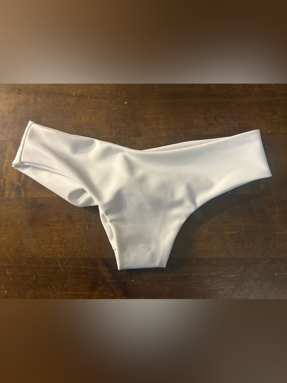 NWOT Sexy Skimpy White Booty Short